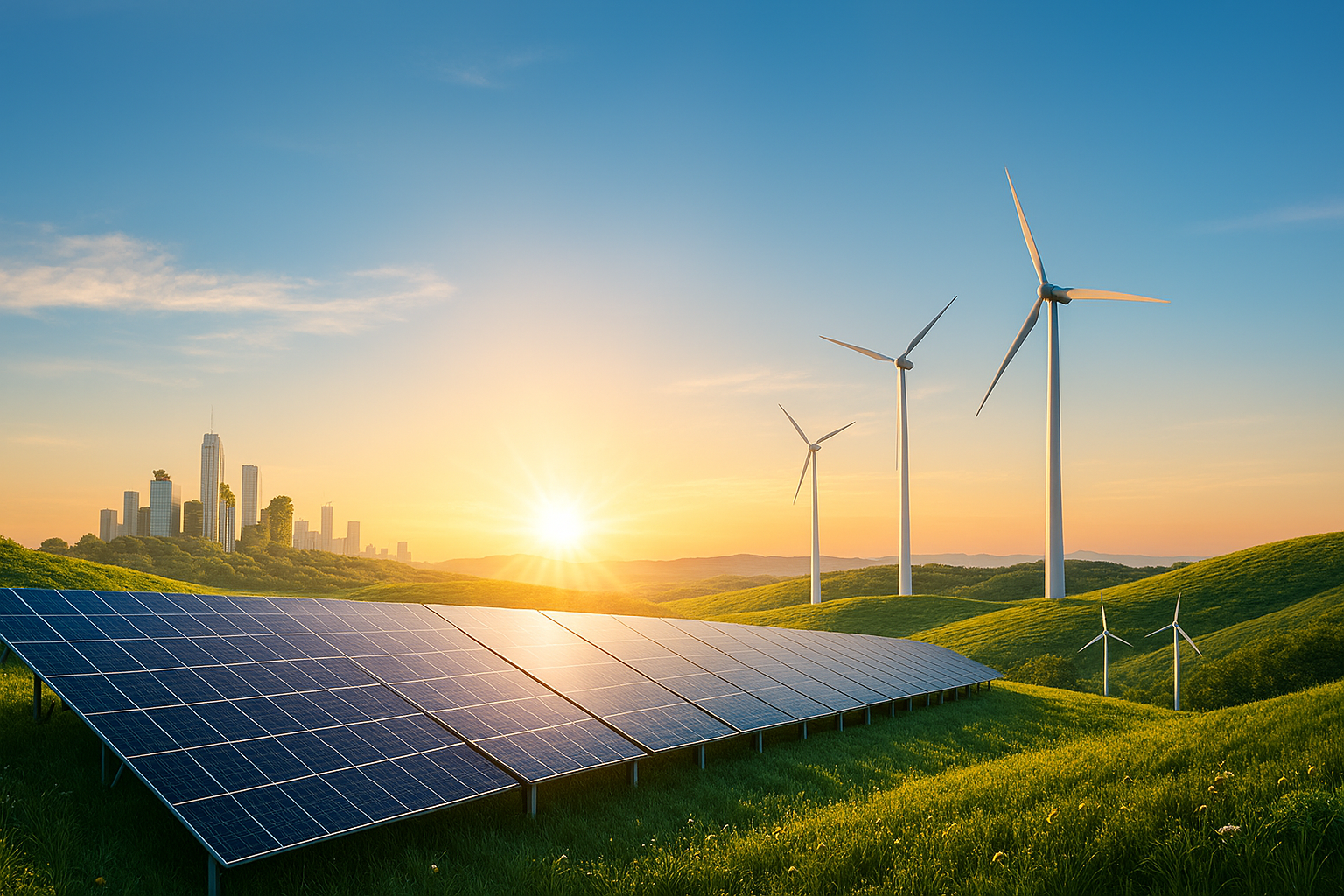 Green leaves, symbolizing sustainability and nature.